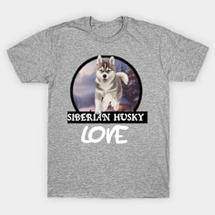 Siberian husky T-Shirt